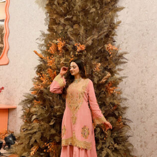 Lilac Dream – Embroidered Festive Kurta Set